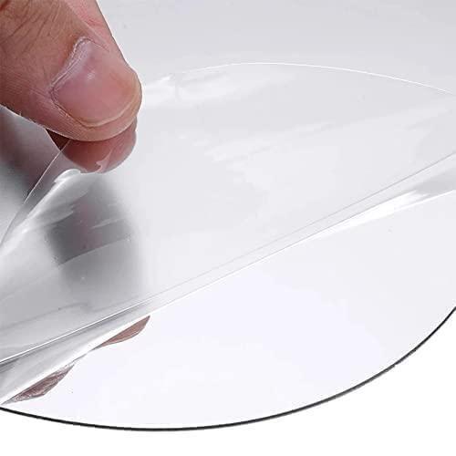 Unbreakable Oval Shape & Square Shape Mirror Combo (Pack of 1)