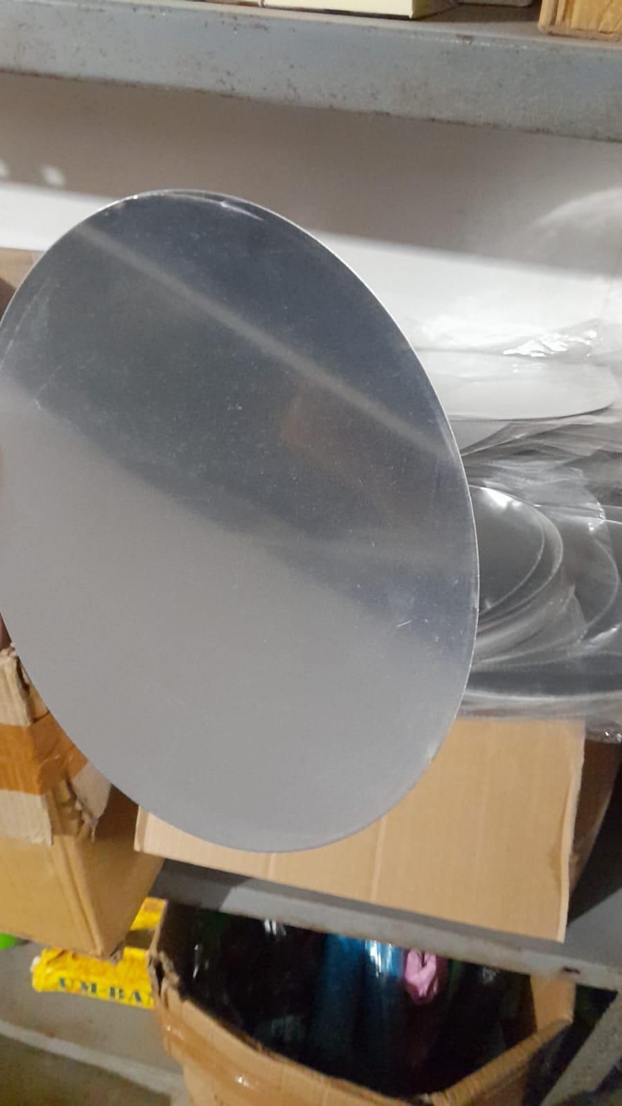 Unbreakable Oval Shape & Square Shape Mirror Combo (Pack of 1)